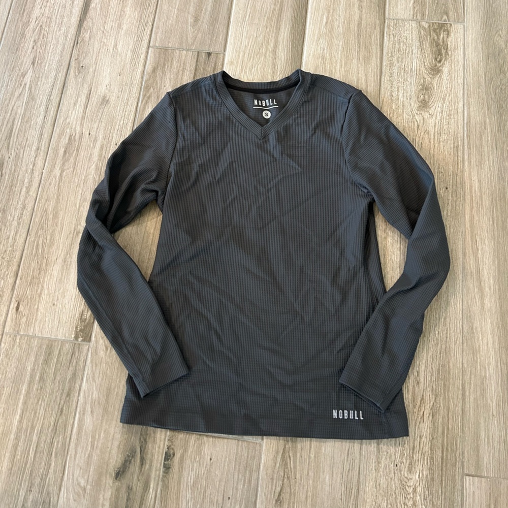 NOBULL Gray Long Sleeve Shirt